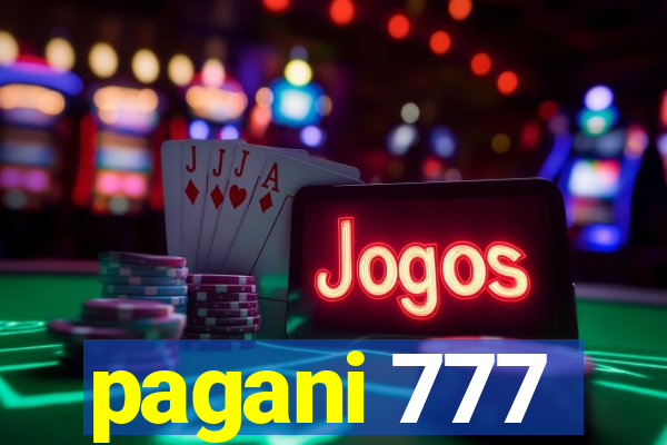 pagani 777